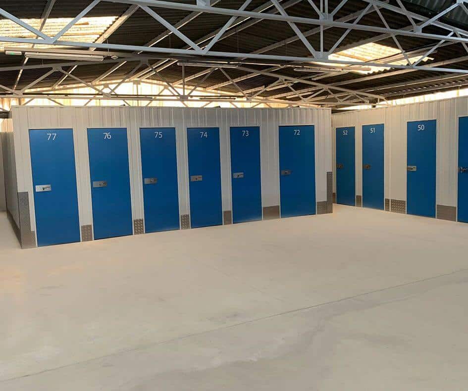 Interior de los trasteros en alquiler en Burjassot en Valencia. Necesito un Trastero.