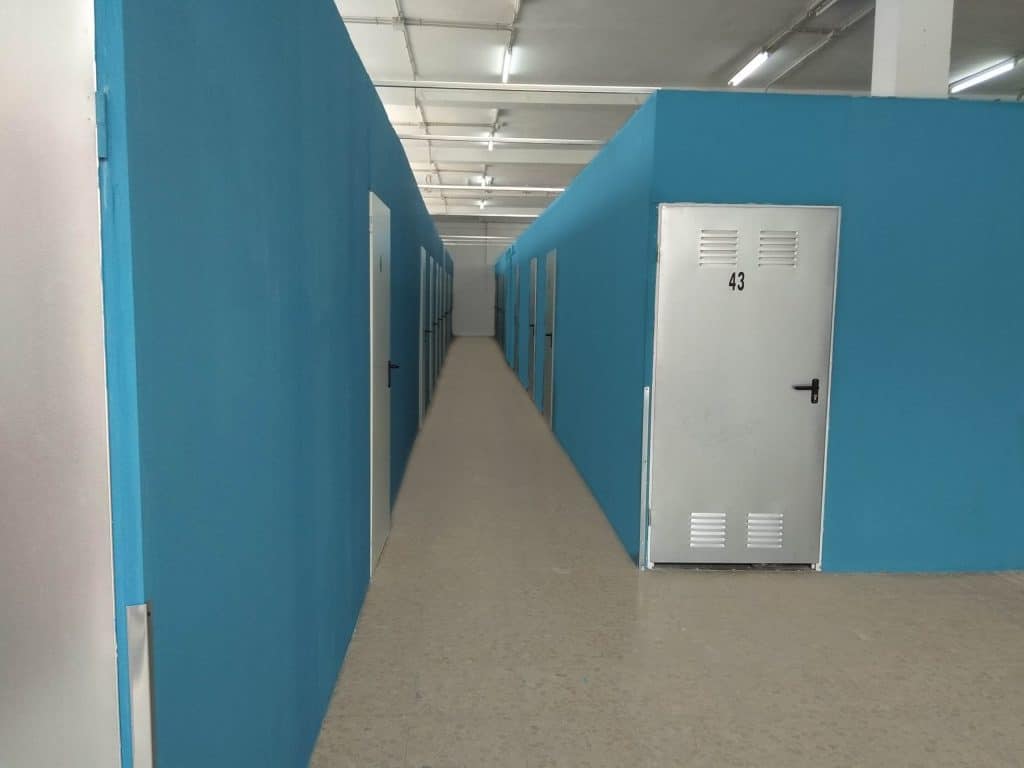 Interior de los trasteros y almacenes en alquiler en Chauchina en Granada. Necesito un Trastero.